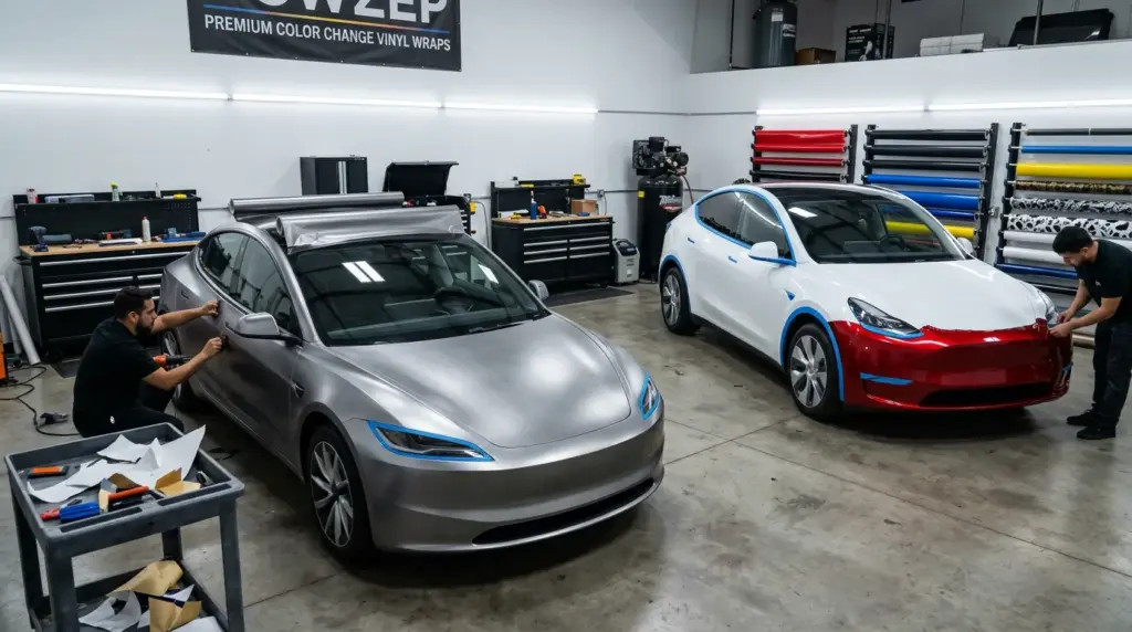 Ze77I0P2M7Hm 0Gomylxn Oobrwhza Tesla Color Change Wraps In Las Vegas: Options &Amp; Cost Las Vegas, Nv
