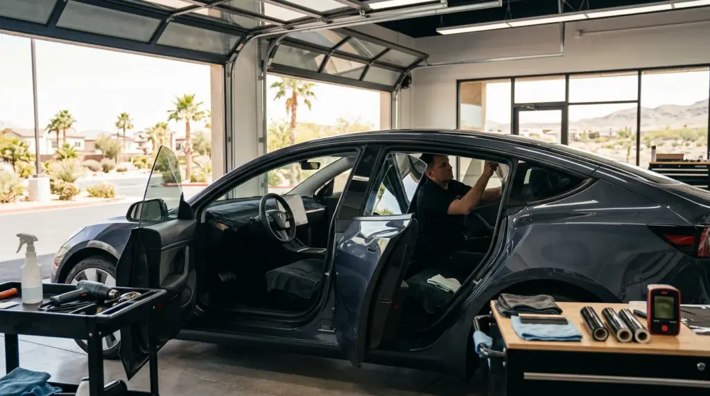 F5Yo1K Ezbuon Oxupc8N Jlkyxxwc Tesla Window Tint In Summerlin, Nv: Best Film Options For Glass Roofs Las Vegas, Nv